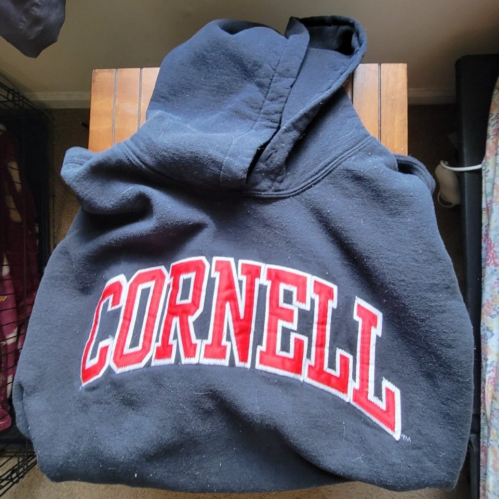 Black Cornell Hoodie